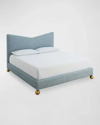 Jonathan Adler Chevron King Bed | Thumbnail 2 Jonathan Adler Chevron King Bed | Thumbnail 2