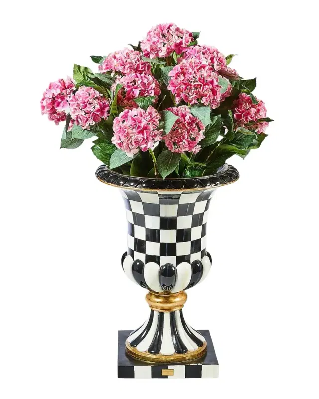 MacKenzie-Childs Pink Hydrangea Urn Filler