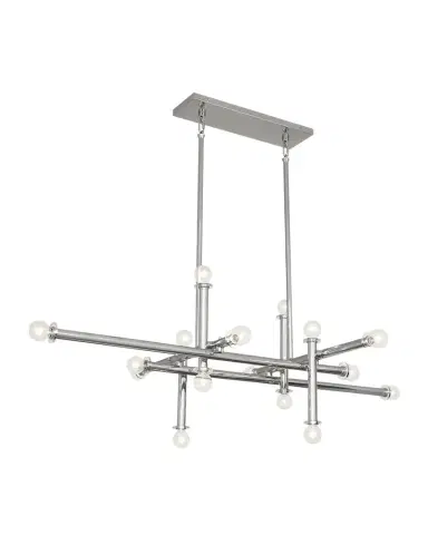 Jonathan Adler Milano 16-Light Linear Chandelier | Thumbnail 1 Jonathan Adler Milano 16-Light Linear Chandelier | Thumbnail 1