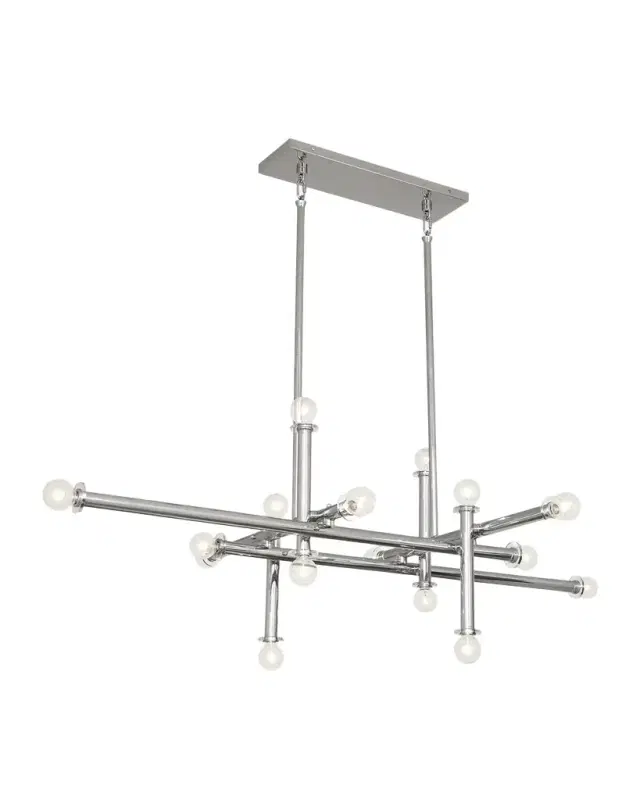 Jonathan Adler Milano 16-Light Linear Chandelier