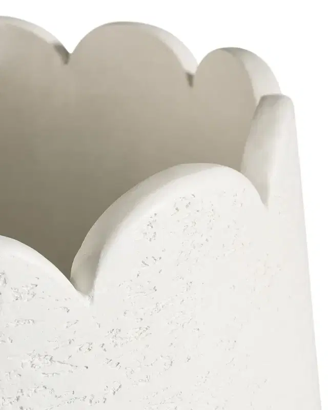 Jonathan Adler Scallop Concrete Planter