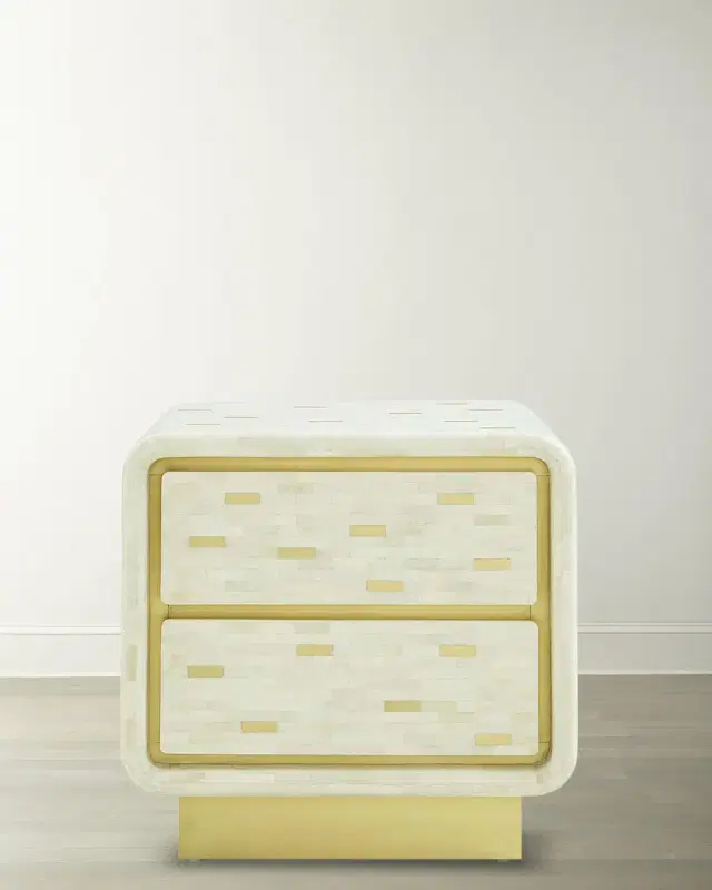 Jonathan Adler Casablanca Bone End Table