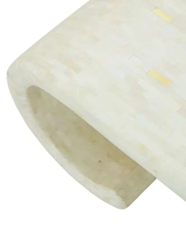 Jonathan Adler Casablanca Bone Scroll Cocktail Table
