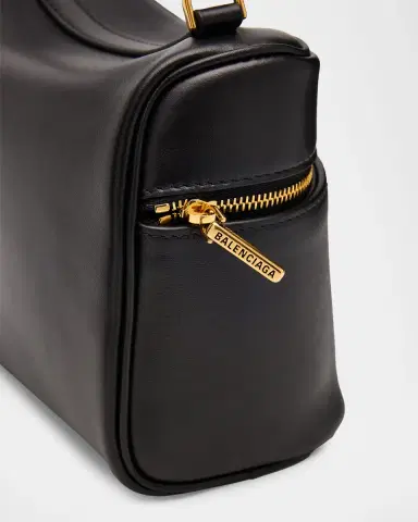 Balenciaga Rodeo Leather Vanity Top-Handle Bag | Thumbnail 5