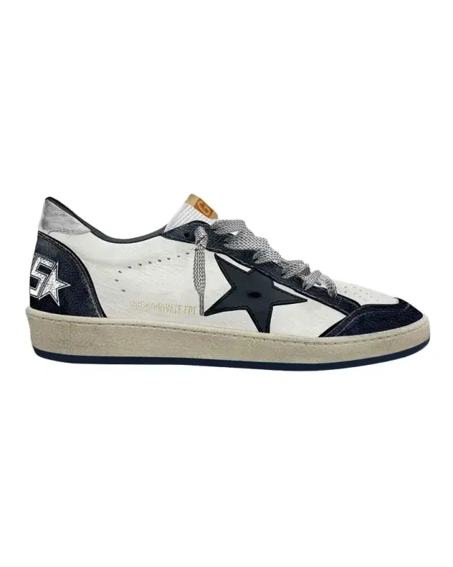 Men 's Ball Star Leather Low-Top Sneakers