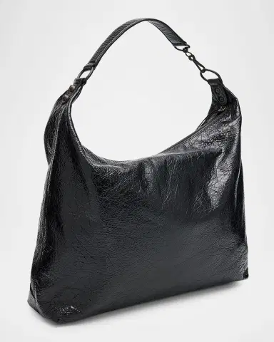 Balenciaga Le City Medium Leather Hobo Bag | Thumbnail 2 Balenciaga Le City Medium Leather Hobo Bag | Thumbnail 2