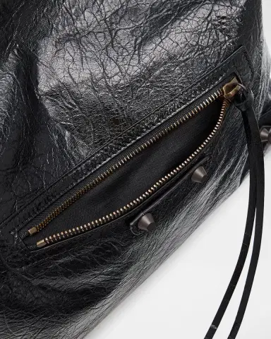 Balenciaga Le City Medium Leather Hobo Bag | Thumbnail 5 Balenciaga Le City Medium Leather Hobo Bag | Thumbnail 5