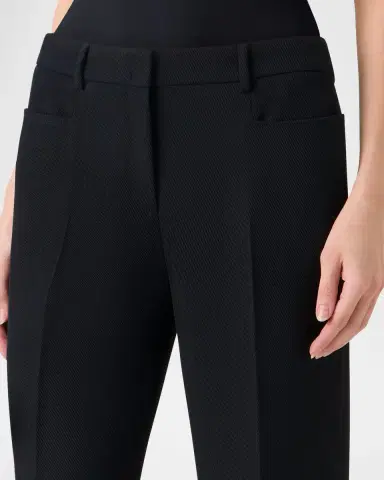 Akris punto Mikka Wool Tricotine Straight-Leg Pants | Thumbnail 3 Akris punto Mikka Wool Tricotine Straight-Leg Pants | Thumbnail 3