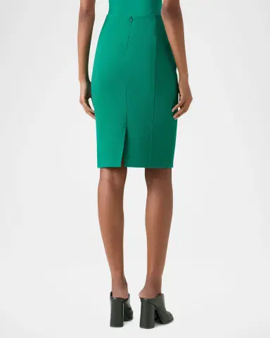 Akris Wool Crepe Pencil Skirt | Thumbnail 2
