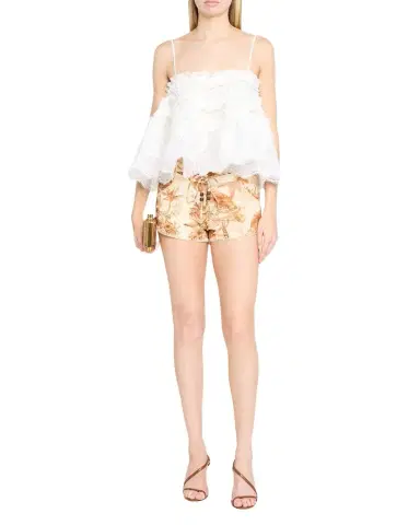 Zimmermann Alchemy Shirred Bandeau Top | Thumbnail 1 Zimmermann Alchemy Shirred Bandeau Top | Thumbnail 1