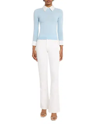 ALICE + OLIVIA Porla Collared Sweater | Thumbnail 1 ALICE + OLIVIA Porla Collared Sweater | Thumbnail 1