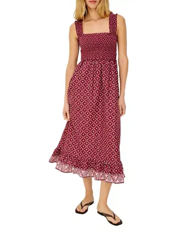 Rails Rumi Printed Cotton Midi Dress | Thumbnail 1 Rails Rumi Printed Cotton Midi Dress | Thumbnail 1