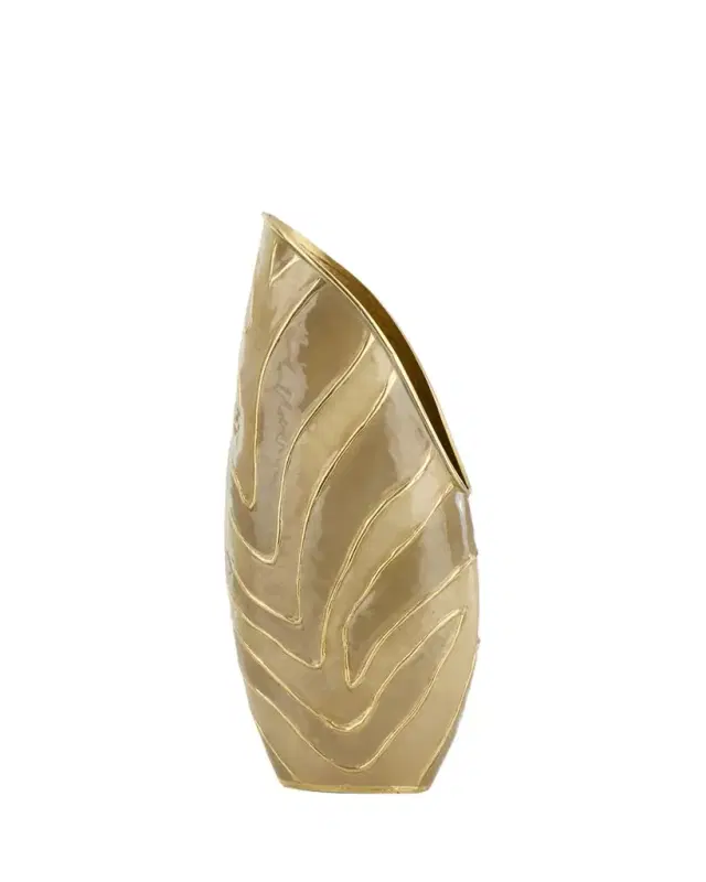John-Richard Collection Origo 15.5" Small Vase, Brown