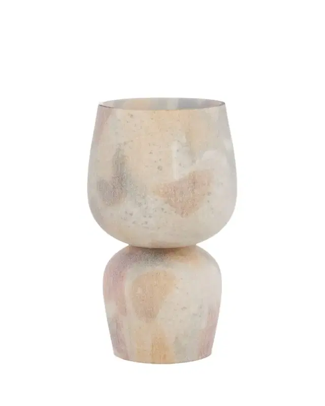 John-Richard Collection Carthage 13" Soda Lime Glass Vase
