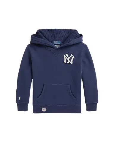 Polo Ralph Lauren Boy's Yankees Fleece Hoodie, Size 2- | Thumbnail 2
