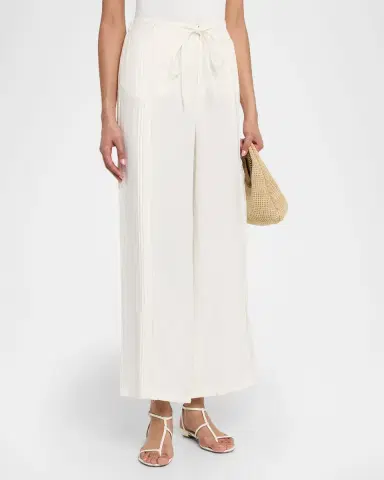 Johnny Was Zullah Pintuck Linen Pants | Thumbnail 3 Johnny Was Zullah Pintuck Linen Pants | Thumbnail 3