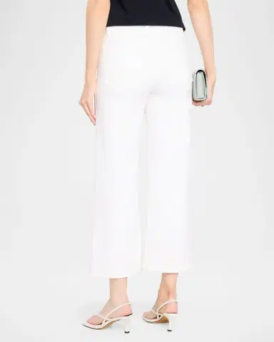Frame Le Slim Palazzo Crop Harbor Pocket Jeans | Thumbnail 2