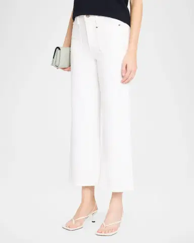 Frame Le Slim Palazzo Crop Harbor Pocket Jeans | Thumbnail 3