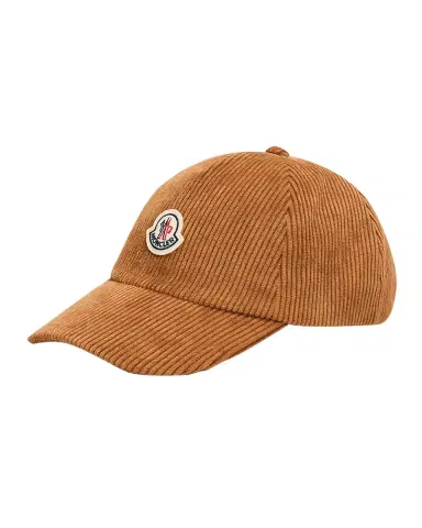 Moncler Corduroy Logo Baseball Cap | Thumbnail 2 Moncler Corduroy Logo Baseball Cap | Thumbnail 2