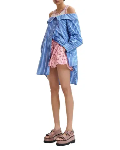 Essentiel Antwerp Layered Embellished Shirtdress | Thumbnail 1 Essentiel Antwerp Layered Embellished Shirtdress | Thumbnail 1