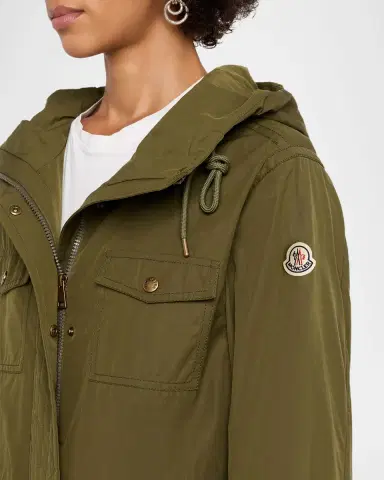 Moncler Genius Serin Hooded Cotton-Blend Parka | Thumbnail 4 Moncler Genius Serin Hooded Cotton-Blend Parka | Thumbnail 4