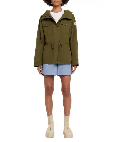 Moncler Genius Serin Hooded Cotton-Blend Parka | Thumbnail 1 Moncler Genius Serin Hooded Cotton-Blend Parka | Thumbnail 1