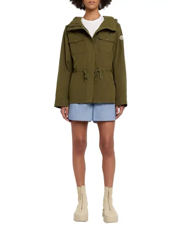 Moncler Genius Serin Hooded Cotton-Blend Parka