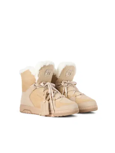 Off-White Shearling Winter Boot | Thumbnail 3