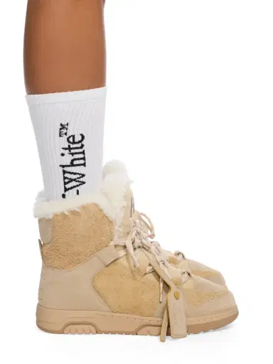 Off-White Shearling Winter Boot | Thumbnail 1