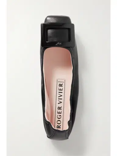 Roger Vivier Viv Pockette Leather Ballet Flats | Thumbnail 5 Roger Vivier Viv Pockette Leather Ballet Flats | Thumbnail 5
