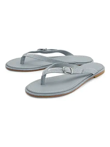 Stuart Weitzman Women's Park Suede Thong Sandals | Thumbnail 2