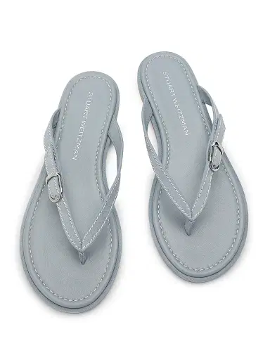 Stuart Weitzman Women's Park Suede Thong Sandals | Thumbnail 4