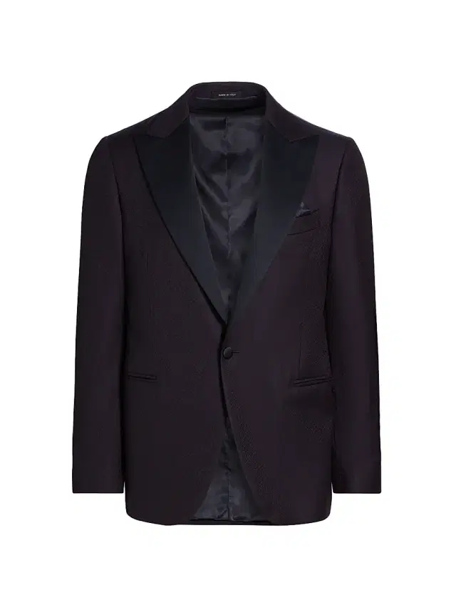 Saks Fifth Avenue Men's COLLECTION Jacquard Dinner Jacket - Dark Purple - Size 46