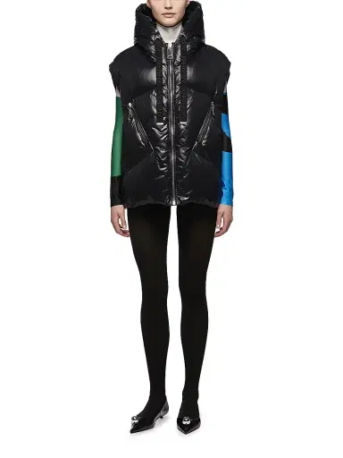 KhrisJoy Women's Iconic Milano Down Vest - Black - Size 8 | Thumbnail 2 KhrisJoy Women's Iconic Milano Down Vest - Black - Size 8 | Thumbnail 2