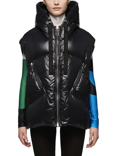 KhrisJoy Women's Iconic Milano Down Vest - Black - Size 8 | Thumbnail 3 KhrisJoy Women's Iconic Milano Down Vest - Black - Size 8 | Thumbnail 3