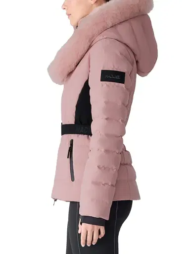 Mackage Women's Elita Belted Down Ski Jacket - Blush - Size XL | Thumbnail 3 Mackage Women's Elita Belted Down Ski Jacket - Blush - Size XL | Thumbnail 3