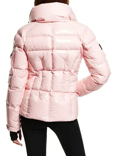 Sam. Women's Freestyle Down Puffer Jacket - Cotton Candy - Size Large | Thumbnail 3