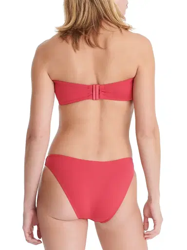 Eres Women's Show Bandeau Bikini Top - Corail - Size 10 | Thumbnail 4