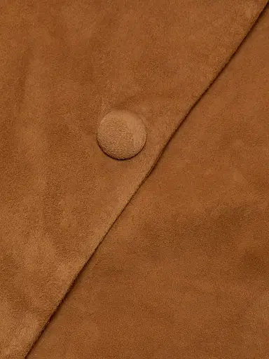Ba&sh Women's Milos Leather Jacket - Camel - Size XL | Thumbnail 7