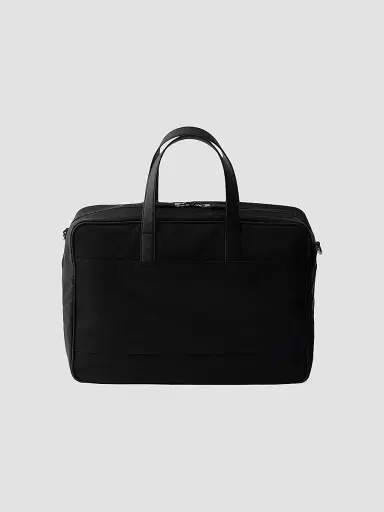Prada Men's Re-Nylon and Saffiano Leather Work Bag - Black | Thumbnail 5