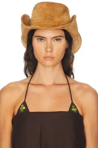 Miu Miu Cowboy Hat | Thumbnail 2 Miu Miu Cowboy Hat | Thumbnail 2