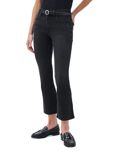 rag & bone Women's Flexi Peyton High-Rise Ankle Bootcut Jeans - Midnight | Thumbnail 4 rag & bone Women's Flexi Peyton High-Rise Ankle Bootcut Jeans - Midnight | Thumbnail 4
