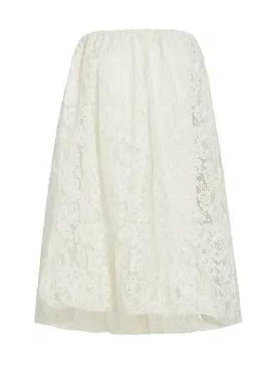ALEJANDRA ALONSO ROJAS Women's Floral Lace Bubble Minidress | Thumbnail 1