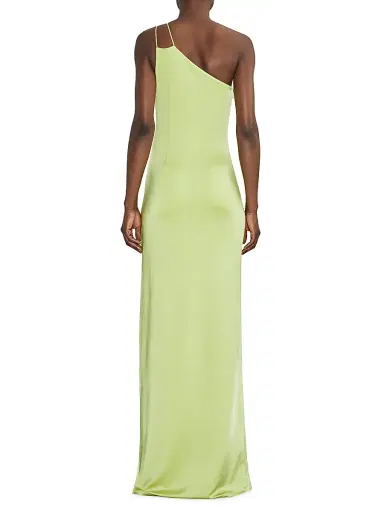 Et Ochs Women's Sage Drawstring Cut-Out Gown - Firefly | Thumbnail 3