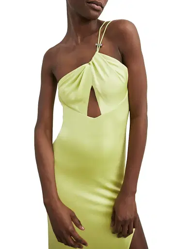 Et Ochs Women's Sage Drawstring Cut-Out Gown - Firefly | Thumbnail 5