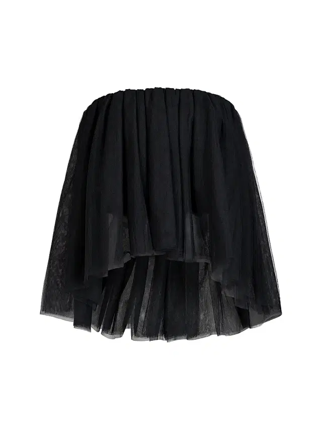Et Ochs Women's Palmer Tulle Scrunchie Top - Black
