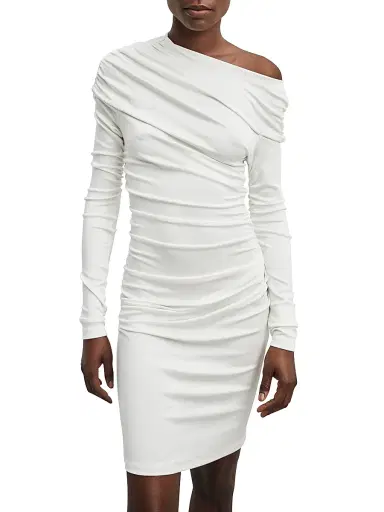 Et Ochs Women's Freya Ruched Minidress | Thumbnail 3 Et Ochs Women's Freya Ruched Minidress | Thumbnail 3