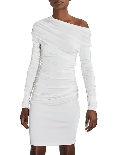 Et Ochs Women's Freya Ruched Minidress | Thumbnail 4 Et Ochs Women's Freya Ruched Minidress | Thumbnail 4