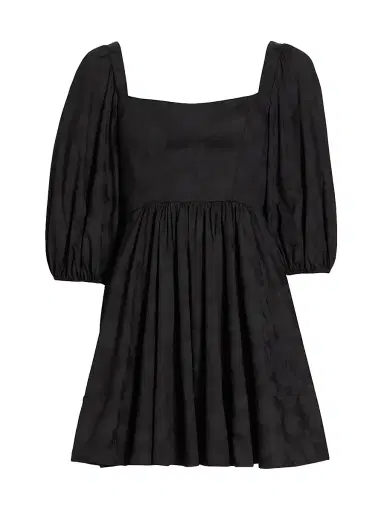 Michelle Smith Women's x Saks Claudia Balloon-Sleeve Minidress | Thumbnail 1 Michelle Smith Women's x Saks Claudia Balloon-Sleeve Minidress | Thumbnail 1