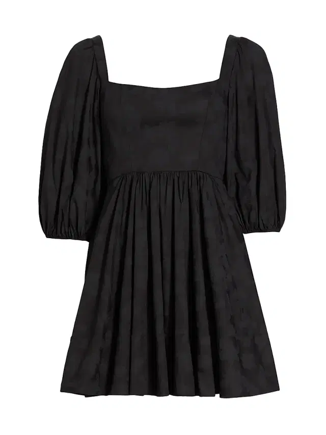 Michelle Smith Women's x Saks Claudia Balloon-Sleeve Minidress